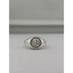 Sterling Silver Om Ring – view 2