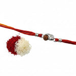 Sterling Silver Rakhi Ganesh Rudraksh