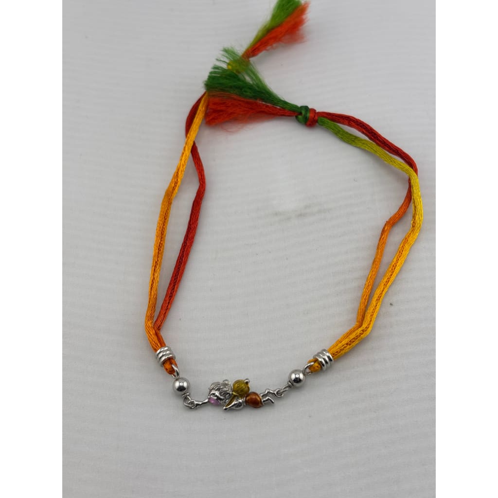 Sterling Silver Rakhi Little Hanuman 2