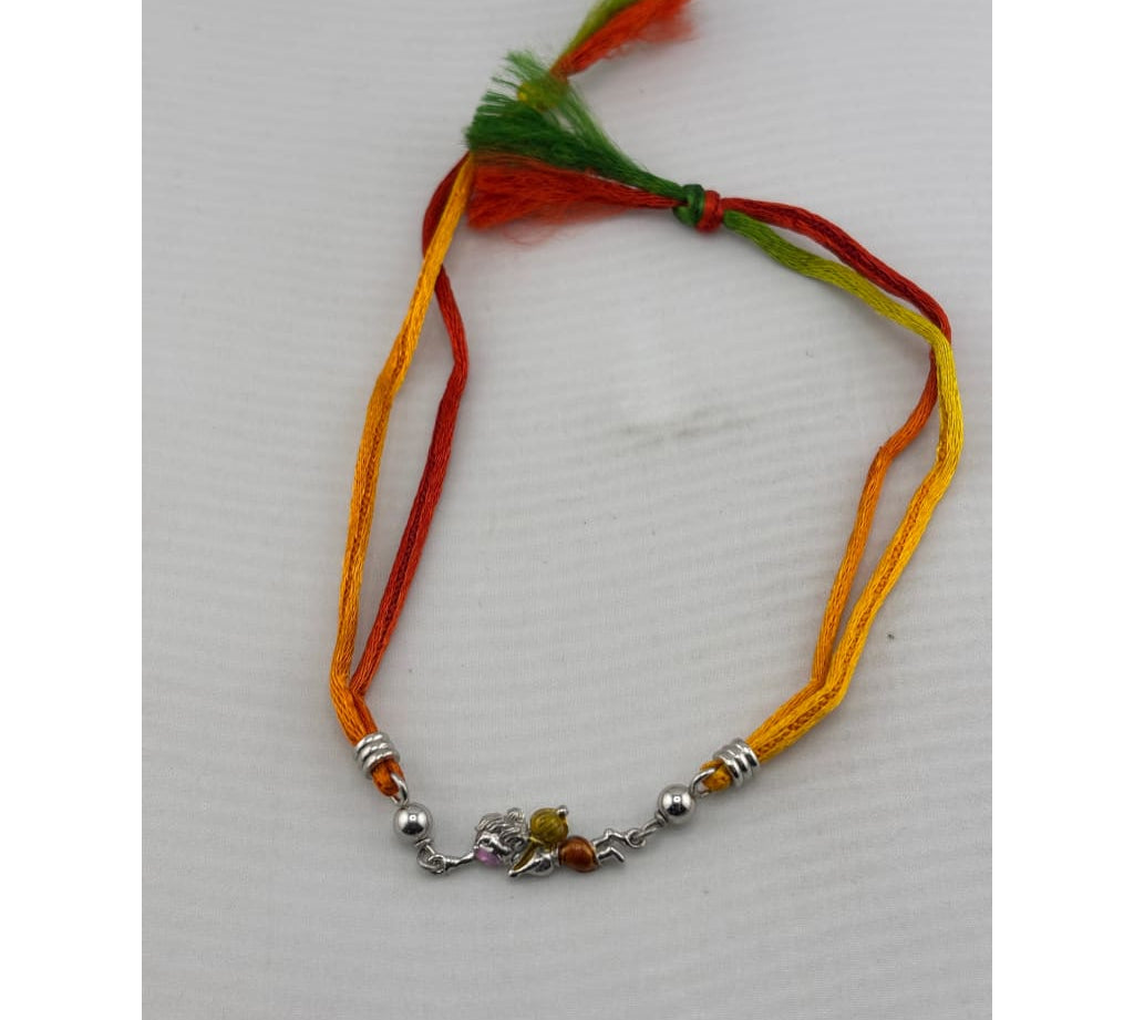 Sterling Silver Rakhi Little Hanuman 2