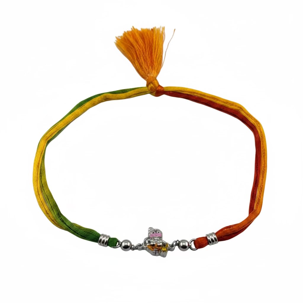 Sterling Silver Rakhi Little Hanuman