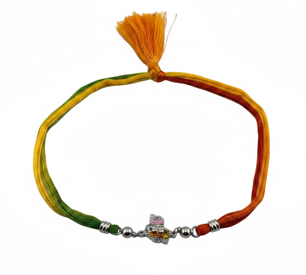 Sterling Silver Rakhi Little Hanuman
