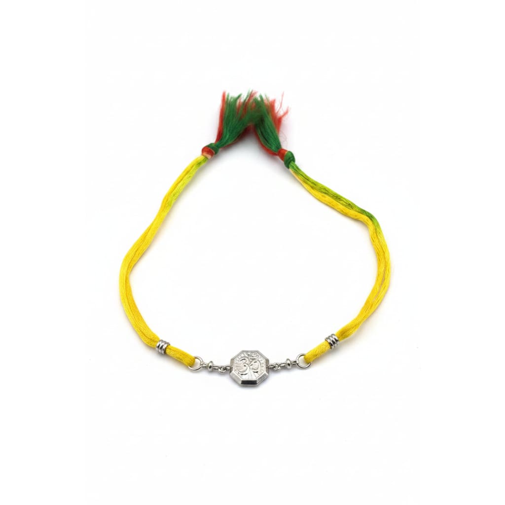 Sterling Silver Rakhi OM 2