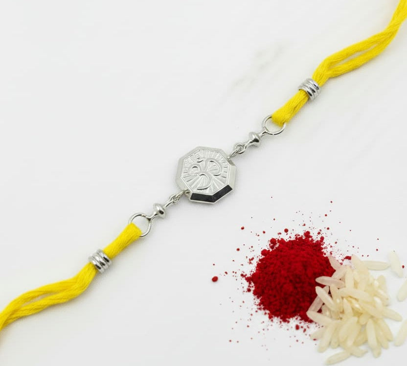 Sterling Silver Rakhi OM 2