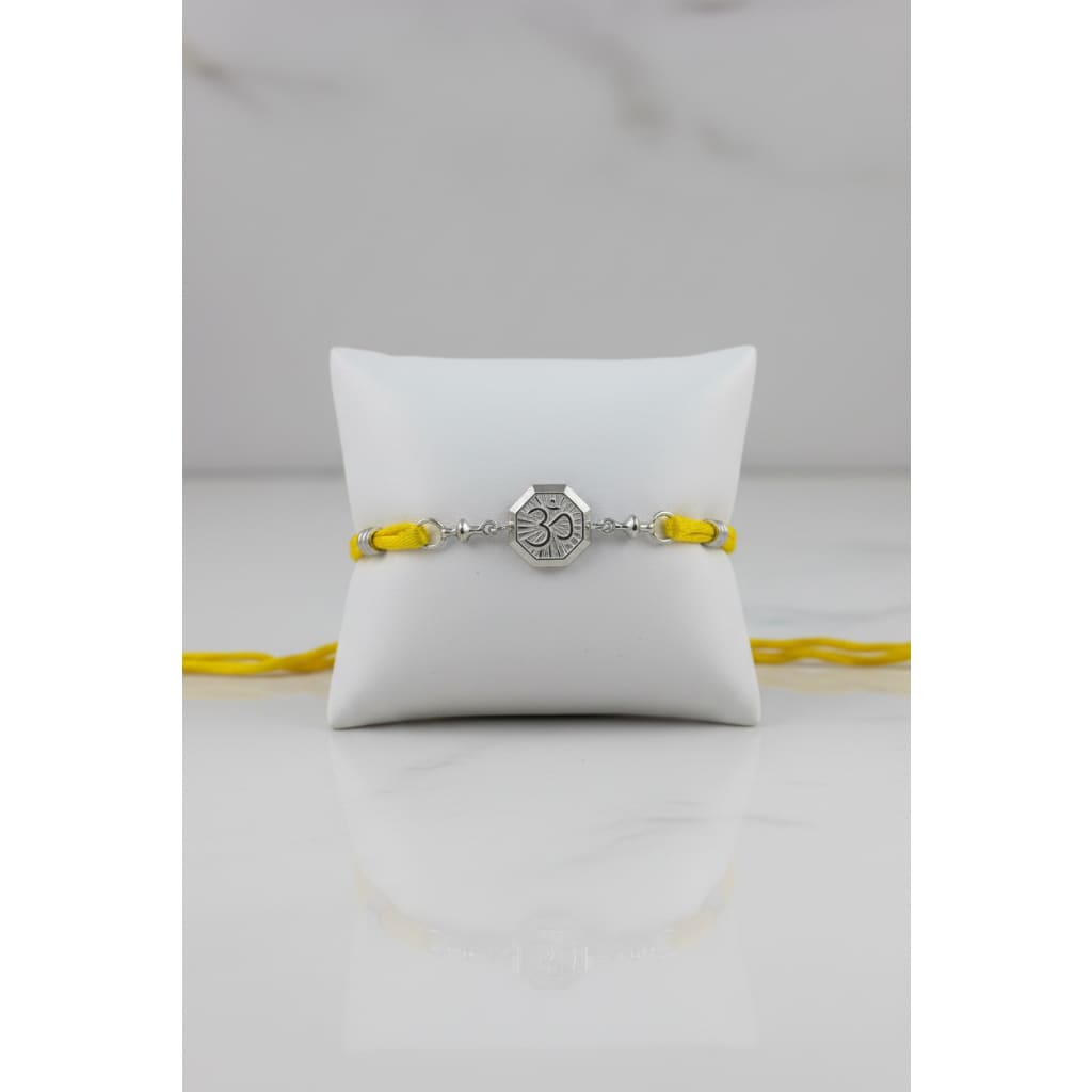 Sterling Silver Rakhi OM 2