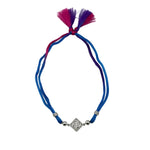 Sterling Silver Rakhi Swastik