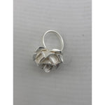 Sterling Silver Rose Ring – view 2
