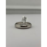 Sterling Silver Thin Milgrain Band Ring (5.47g) - Size Y