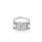 Sterling Silver Trishul Ring (5.42g) – view 4