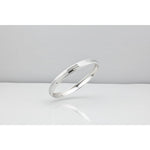 Striped Silver Kada – 925 Sterling Silver Bracelet Textured Band with Center Highlight Design