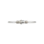 Textured Cone Bead Silver Kada – 925 Sterling Silver
