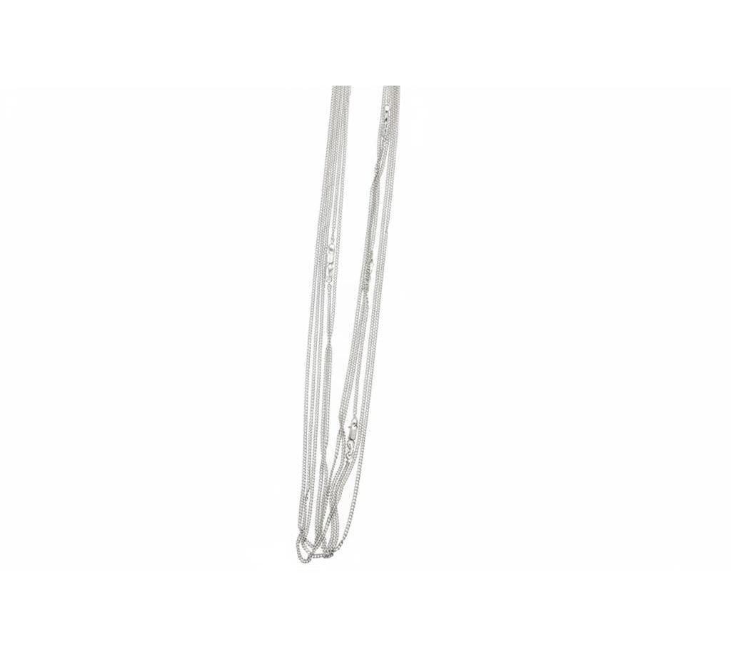 Ultra Slim Curb Silver Chain 925