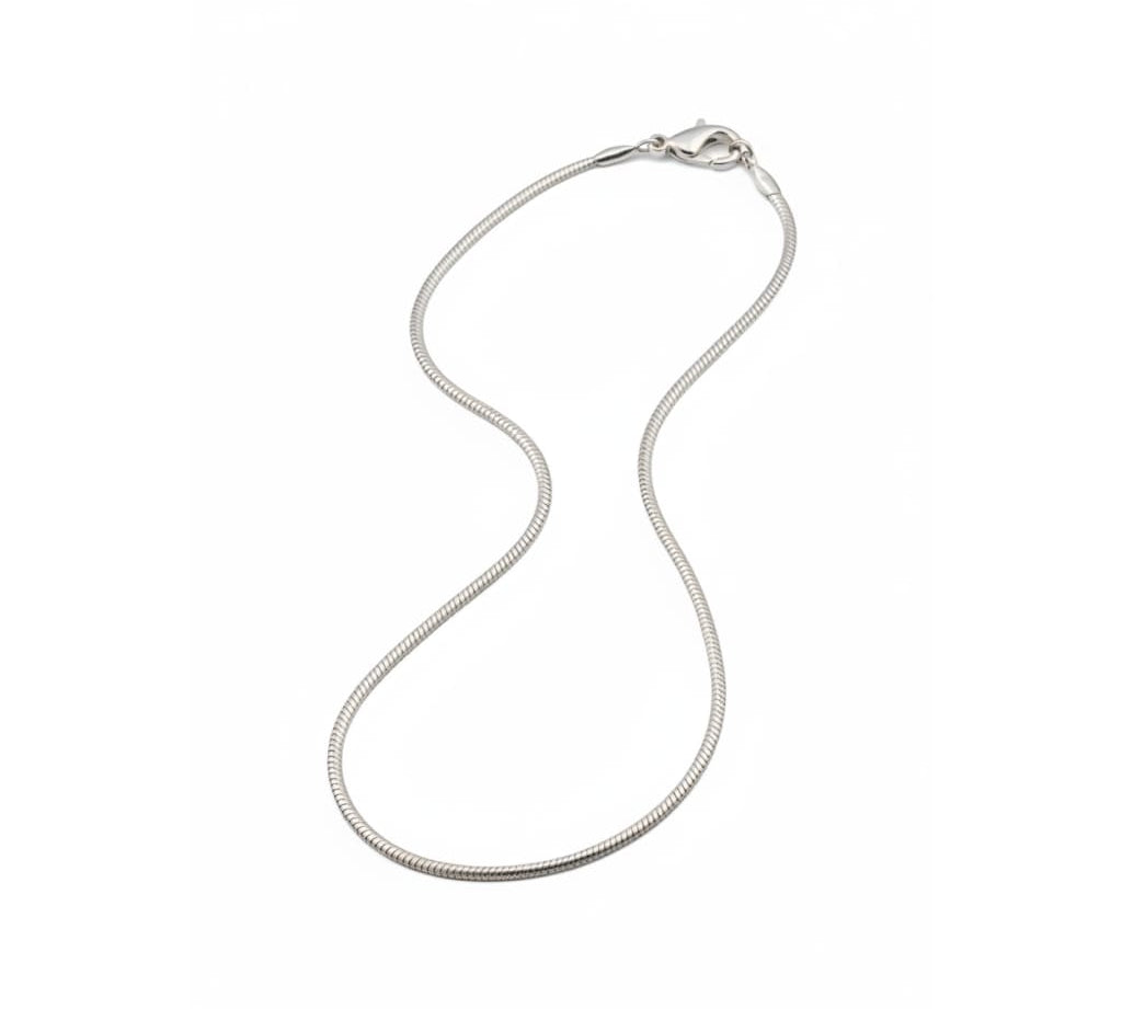 Ultra Smooth Snake Silver Chain in 925 Sterling Silver