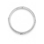 Wide Silver Kada with Pyramid Studs & Leaping Panther – view 3