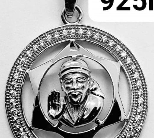 Sterling Silver Sai Baba Pendant 365