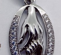 Sterling Silver Together Pendant 228