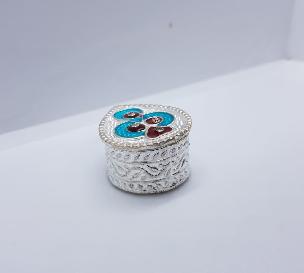 Silver Box Pear Handcrafted 15