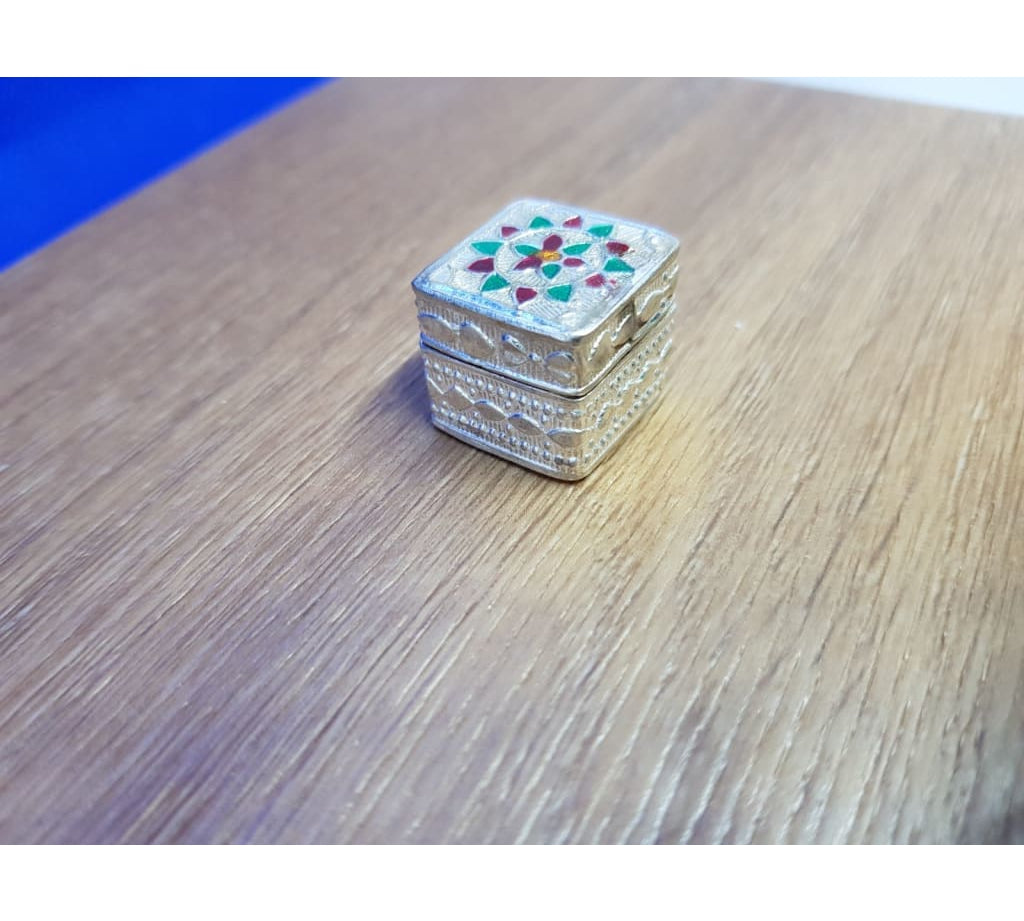Silver Box Handcrafted Enamel 1110