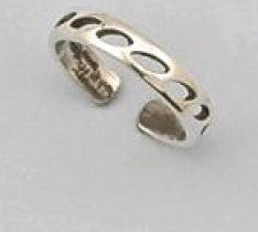 Sterling Silver ToeRing 108