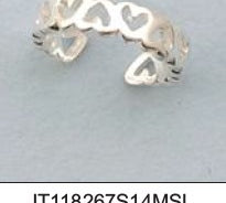 Sterling Silver ToeRing 139