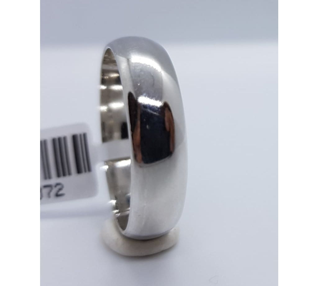 Sterling Silver Rhodium Ring 511 Size Y