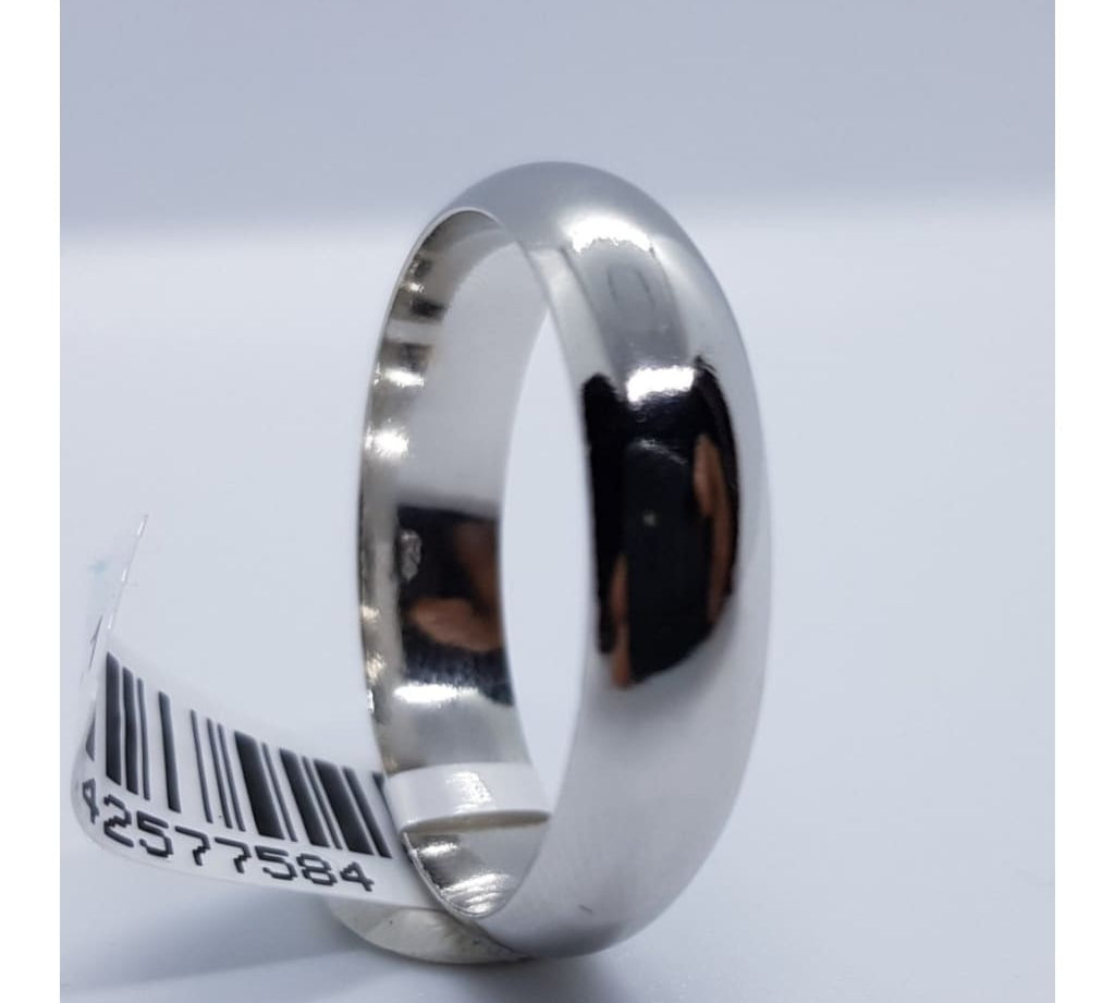 Sterling Silver Rhodium Ring 662 Size Z+1