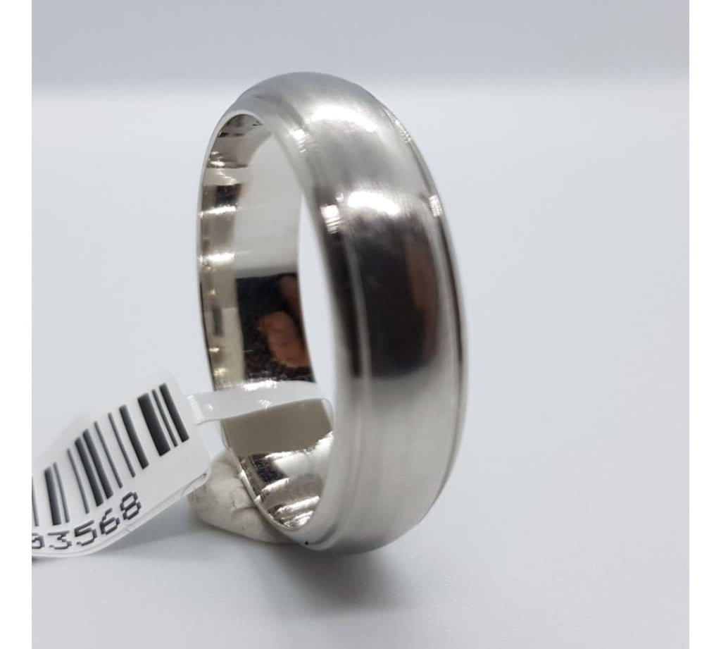 Sterling Silver Rhodium Ring 838 Size Y