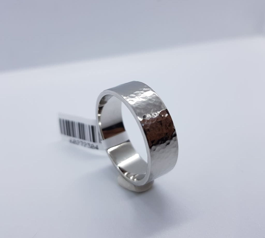 Sterling Silver Rhodium Ring 85 SizeX