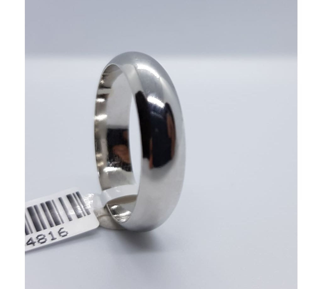 Sterling Silver Rhodium Ring 103 Size Y