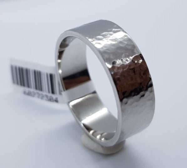 Sterling Silver Rhodium Ring 85 SizeX