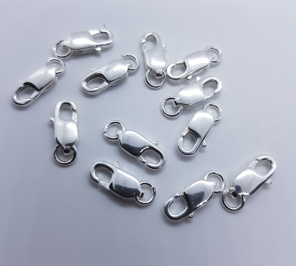 Sterling Silver Fish Lock Component 93