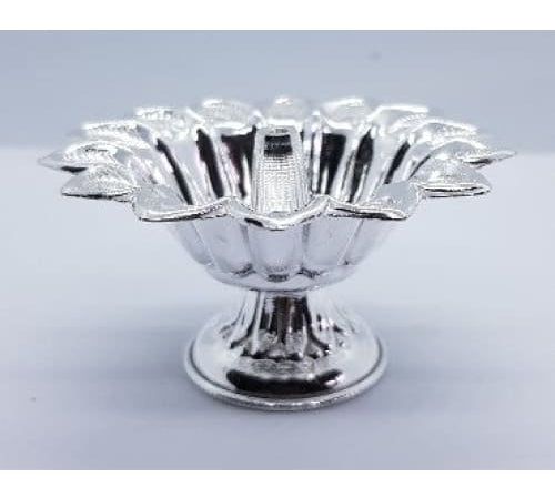 Silver Lotus Akhand Jyot 025