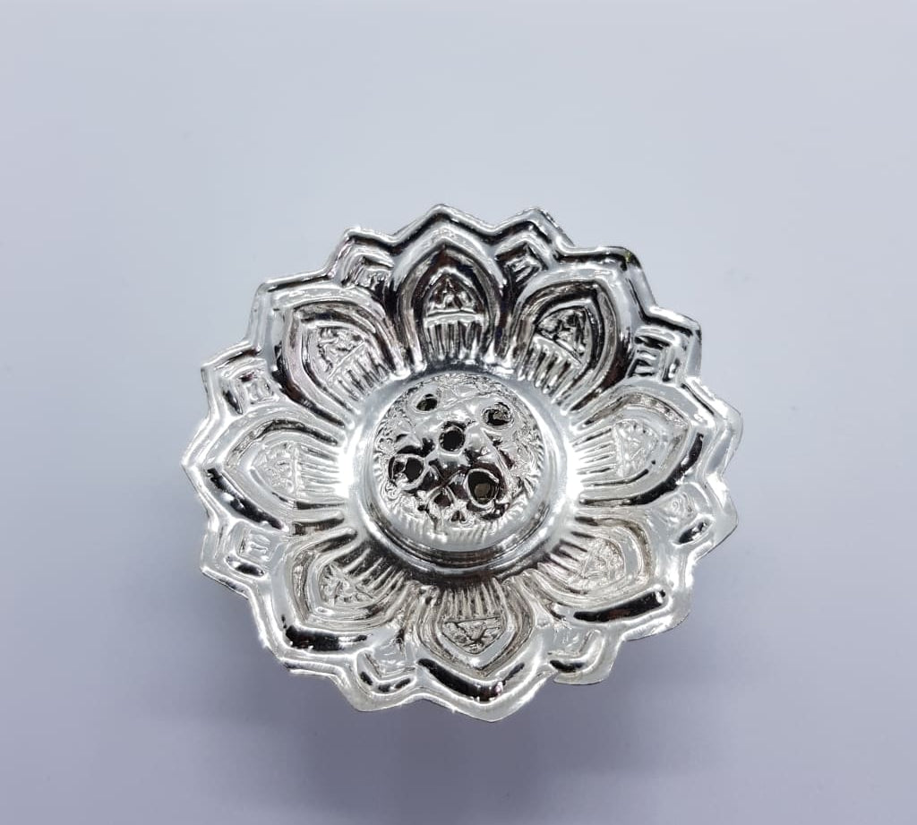 Silver Incense stick holder Agarbatti Stand 13