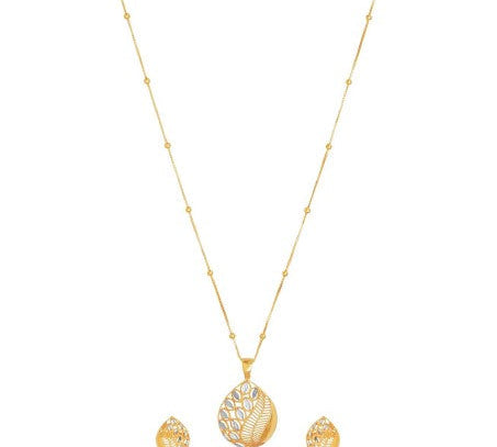 Gold Chain Set 22CT 19