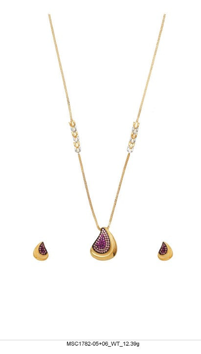 Gold Chain set 22CT 46