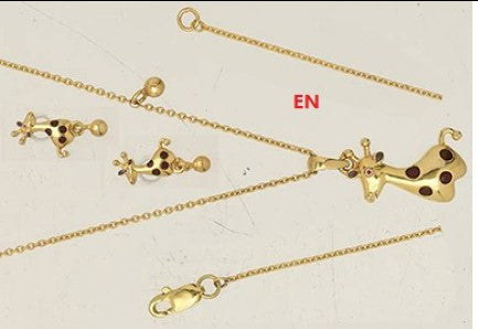 Gold Kids Chain set 22CT 76