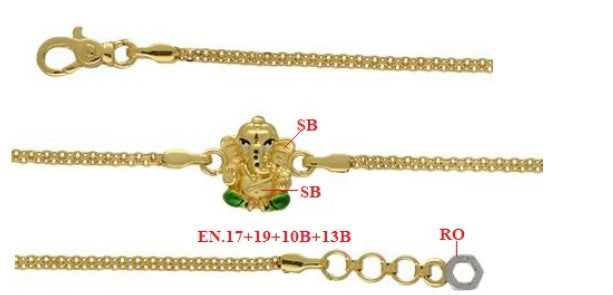 Gold Kids Chain set 22CT 77